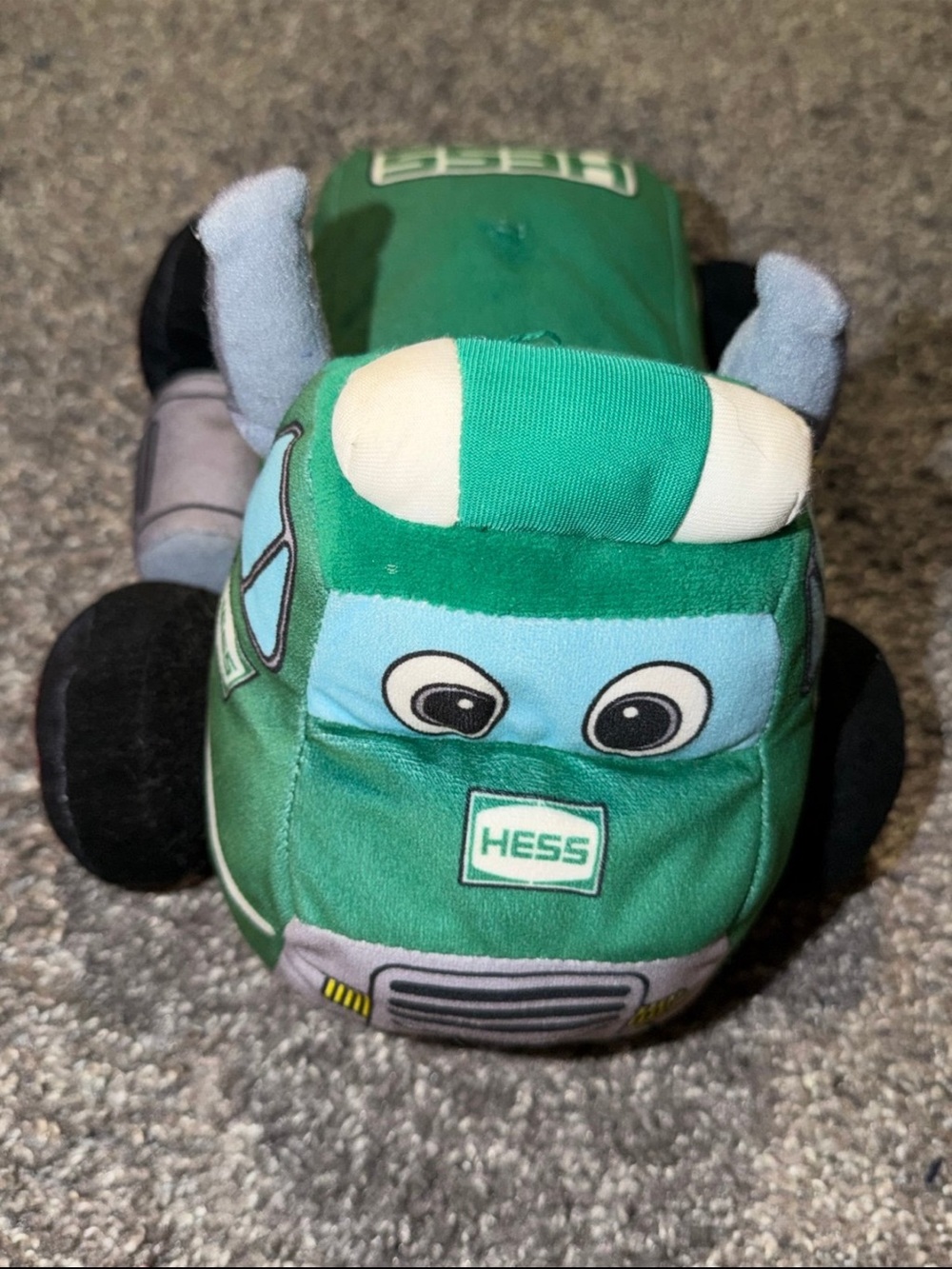 Hess 2021 Light Up Talking Truck Plush Tested Works Great Makes Sounds Used PR O
